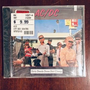 1990s Never Opened Dirty Deeds Done Dirt Cheap CD